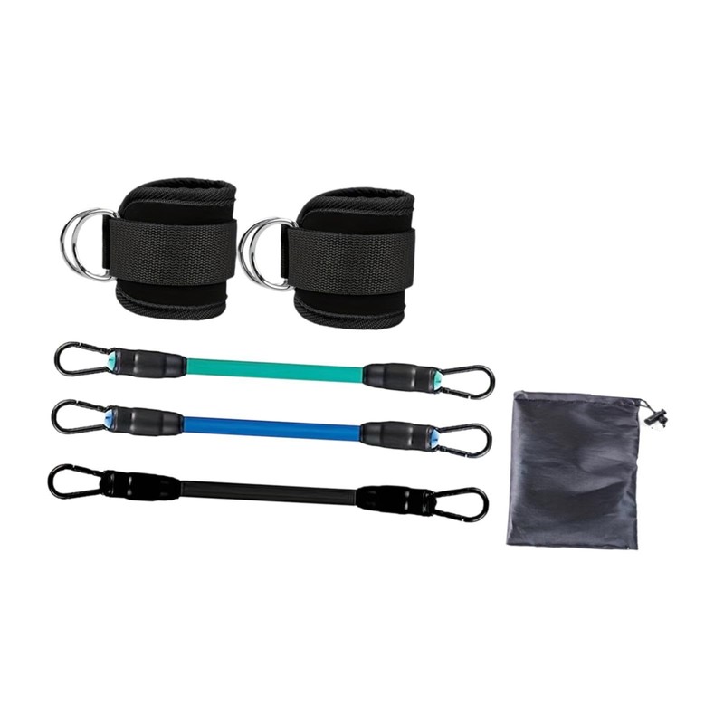 Generic 3x Ankle Resistance Bands, Ankle Bands, Workout Bands with