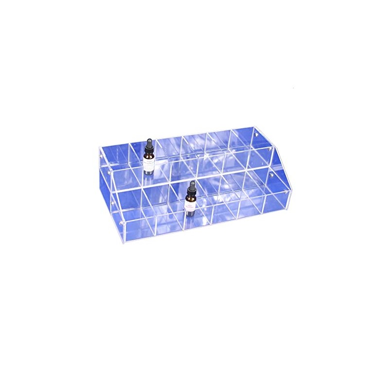 cBox CuteBox Company Clear Acrylic 2 Tier 12 Bin Organizer