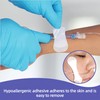 NBLEISHI Medical Catheter Securement Device,Soft Material and Hypoallergenic Adhesive,Medium Size