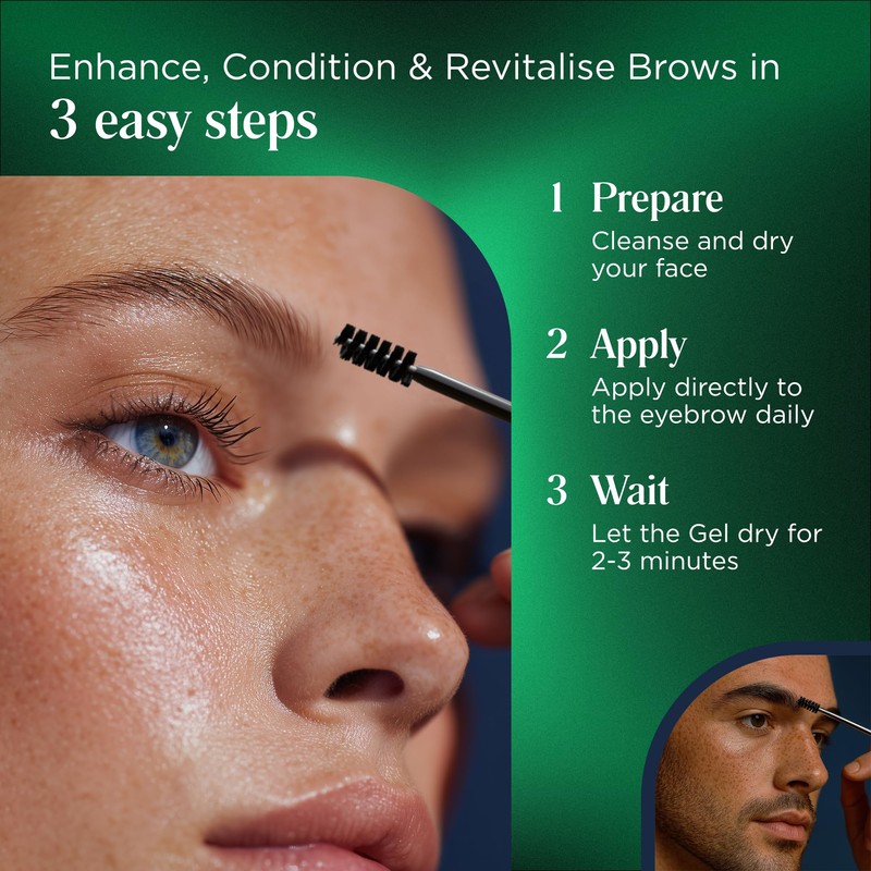 TRINSIC Eyebrow Gel | Advanced Brow Growth Gel with Peptides