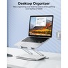OMOTON Laptop Stand for Desk, Ergonomic Metal Adjustable Laptop Stand,