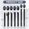 VeYocilk 21 x Indexable Lathe Turning Tools Set 3/8 Inch