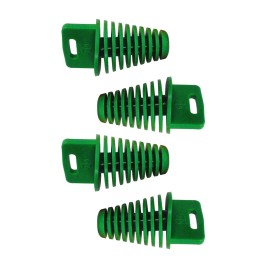 Unbranded 4 pcs GREEN Exhaust Pipe Muffler Wash Plug 4 Stroke CR KX RM YZ 27-48mm