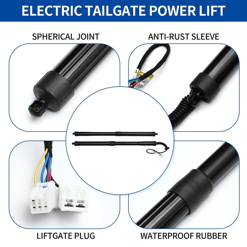 X AUTOHAUX Rear Left Right Tailgate Power Lift Support for