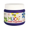 KREUL Mucki 28110 Luminous Fabric Finger Paint 150 ml in
