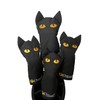 P.Golf Black Cat Head Cover (UT Single Item)