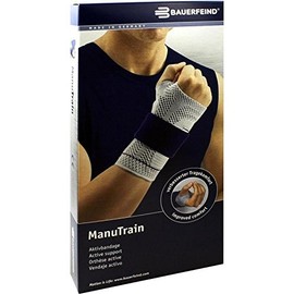 Manutrain Wrist Support Right Size 4 Black Pack of 1