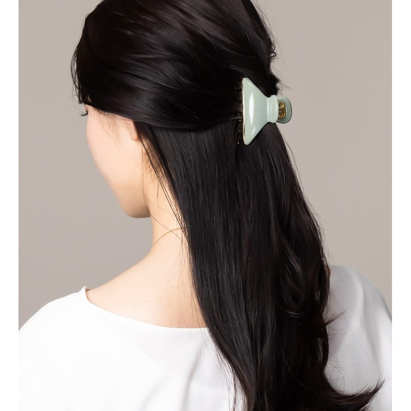 JewelVOX Hair Clip Hair Claw Enamel Acrylic Material Simple Hair