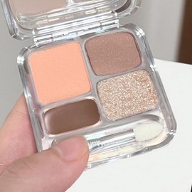 Brown Eyeshadow Palette, Glitter Shimmer Eye Shadow Pallets, Bright Nude Eyeshadow Eye Make-Up, Natural Naked Smokey Matte Sparkly Eyeshadow, Long Lasting Highly Pigmented Makeup Palette for Women