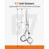 ULG Professional Hair Cutting Scissors 6.7”, Japanese 440C Stainless Steel,