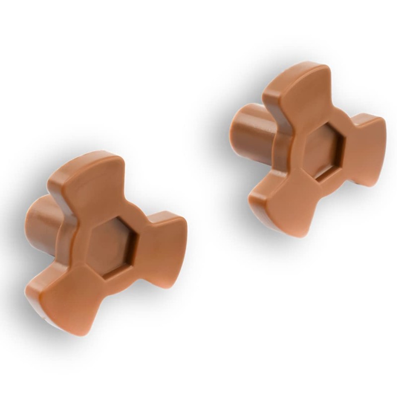 SDTC Tech 2 PCS Microwave Oven Turntable Coupler Y-Shaped Shaft