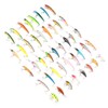 43Pcs Fishing Lure Kit Minnow Artificial Bait Universal Simulation Lure