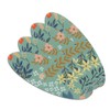 Margarida Flowers Double-Sided Oval Nail File Emery Board Set 4