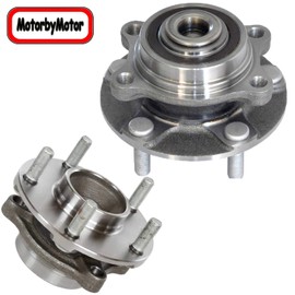 Front Wheel Bearing Hub Assembly Fits 2003-2007 Infiniti G35, for 2003-2009 Nissan 350Z Hub Bearing (2 Pack) w/ABS, 5 Lugs-513268