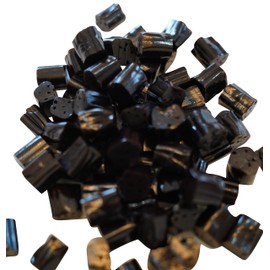 Black Licorice Bites - 2 lbs of Soft Chewy Fresh Declious Chewy Black Licorice Nibs
