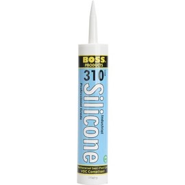 Accumetric, LLC 0103CL48 Boss 310 Industrial Silicone Sealant - Clear