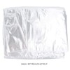 Fdit 50Pcs Disposable See-Through Clothes Dust Bags Dry Cleaning Garment