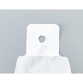 TRUSCO TRB8-25-W Plastic Shopping Bags, No. 8/25, 13.4 x 9.8 inches (340 x 250 mm), Milky White, Pack of 100