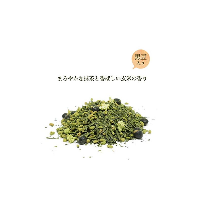 Kawamotoya Chaho, Brown Rice Tea with Black Beans & Matcha