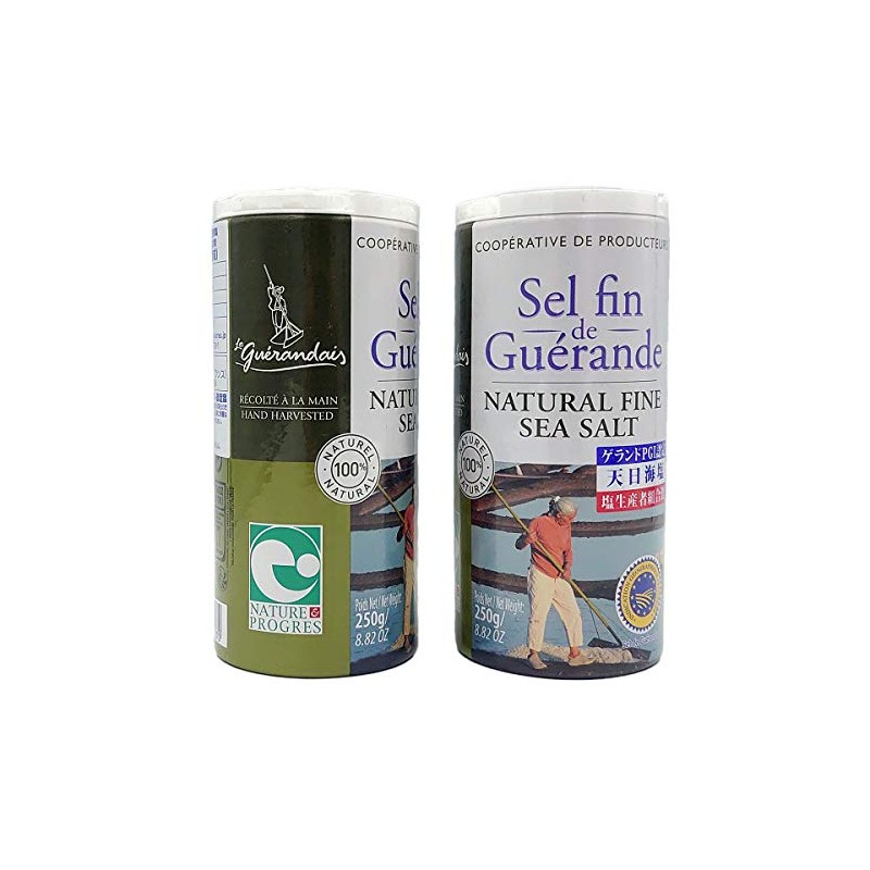 Set of 2 Guerande Salt Cell Fan, 8.8 oz (250