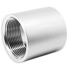 1-1/2" NPT Right-hand Threaded Full Coupling, Aluminum 6061-T6 Schedule 40,