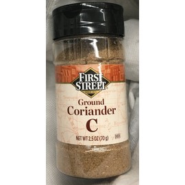 2.5oz First Street Ground Coriander, Pack of 1