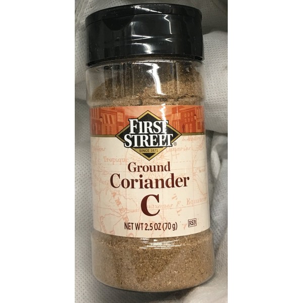 2.5oz First Street Ground Coriander, Pack of 1