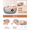 【2-in-1 Nail Clipper & Nail Polisher with LED LCD Display】Electric