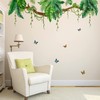 KHayRovies Tropical Palm Leaf Hanging Vine Wall Stickers Decor, Leaves
