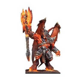 Mantic Games. Kings of War. Lord of Lies. Unassembled and unpainted Tabletop Miniatures Board Game for Teen, Young Adult. Includes Lord of Lies figure (2 head options), Base, Assembly tools
