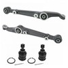 TRQ Front Lower Control Arm with Ball Joint Set Compatible