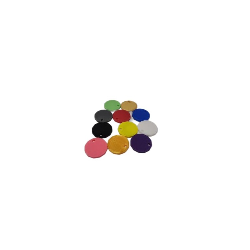 eTech4Us 6 Pack Mixed Trolley Coin Token Removable Supermarket £1