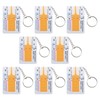 SING F LTD 8PCS Tyre Tread Depth Gauge 0-20 mm