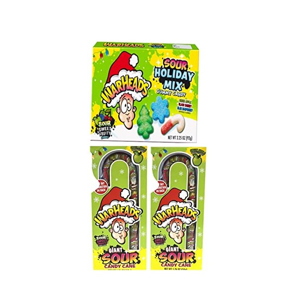 OTG Special Edition Jumbo Christmas Sour Warhead Candy Cane 2