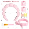 Set TXG de 9 piezas talla única: diadema flor nube,