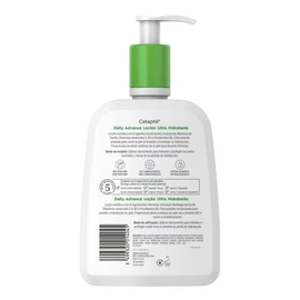 CETAPHIL Loción Ultra Hidratante Daily Advance Pieles Sensibles y Secas 473 ml