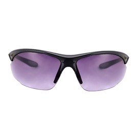 Sport Cycling Bifocal Sunglasses Wrap Outdoor Driving Reading Sunglass (Black, +2.5)