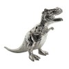 Knight Silver Plated T-Rex Dinosaur Money Box