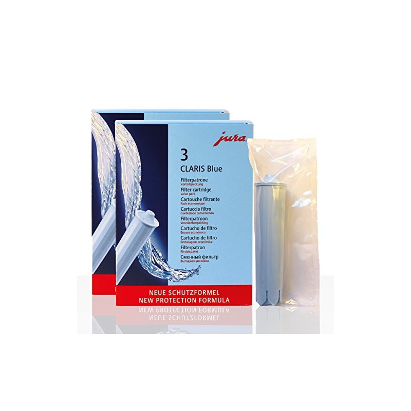 JURA Claris Blue Filter Cartridges Pack of 6