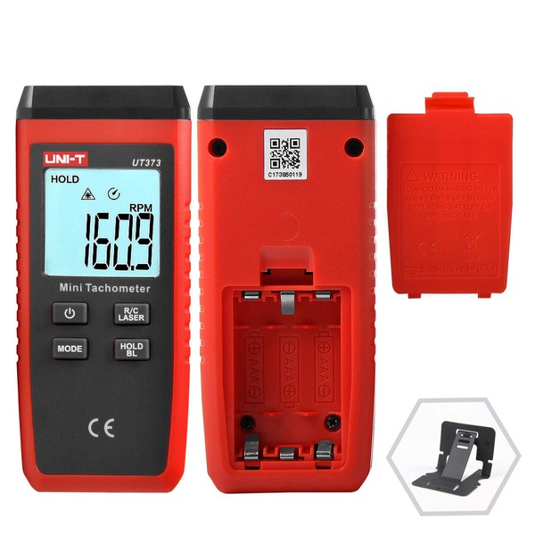 UNI-T Digital Speedometer, High Accuracy, Non-Contact Tachometer, Fan, Washing Machine,