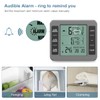 Ankilo Fridge Thermometer, Upgrade Digital Thermometer with 2 Sensors, Freezer