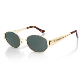 TruClothing Sunglasses Oval Polarized UV Protection Unisex Eyewear - Gold