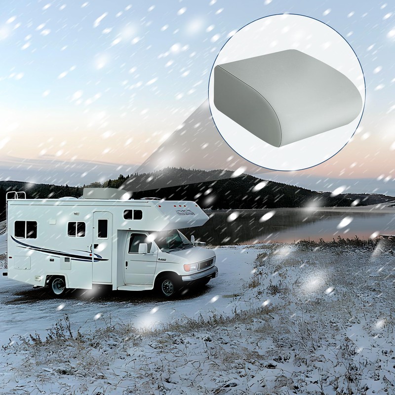 RunNico 2PCS RV Air Conditioner Cover, Gray RV Air Conditioner