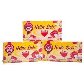 Teekanne Hot Love, 20 Bags, Pack of 3 (3 x 45 g)