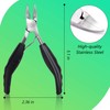 Feiccier Feiccier Heavy Duty Ingrown Toenail Clippers, Professional Toenails Trimmer, Podiatrist Toe Nail Clippers for Thick Nail & Ingrown Toenails, Sharp Curved Blade, Pedicure Tools.