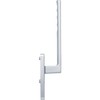 HOPPE Toulon 11598669 Lifting Sliding Door Handle Inner PZ, Length