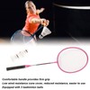 Badminton Rackets Iron Alloy Lightweight Badminton Racquets with 3 Balls