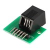 Laroal 3PCS RJ11 Connector with PCB Board,RJ11 6P6C Breakout Board