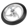7in Disabled Front Wheel Aluminum Alloy Non Slip Polyurethane Tire
