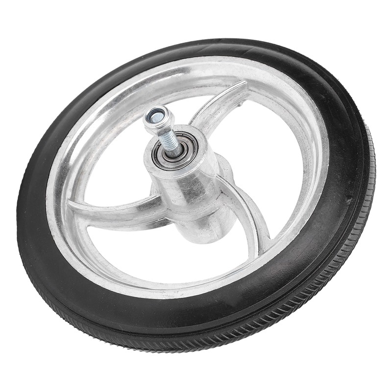 7in Disabled Front Wheel Aluminum Alloy Non Slip Polyurethane Tire